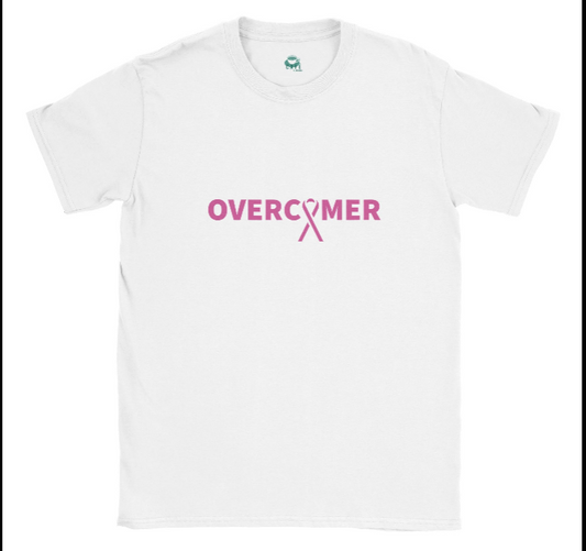 Overcomer - Breast Cancer Awareness T-shirt